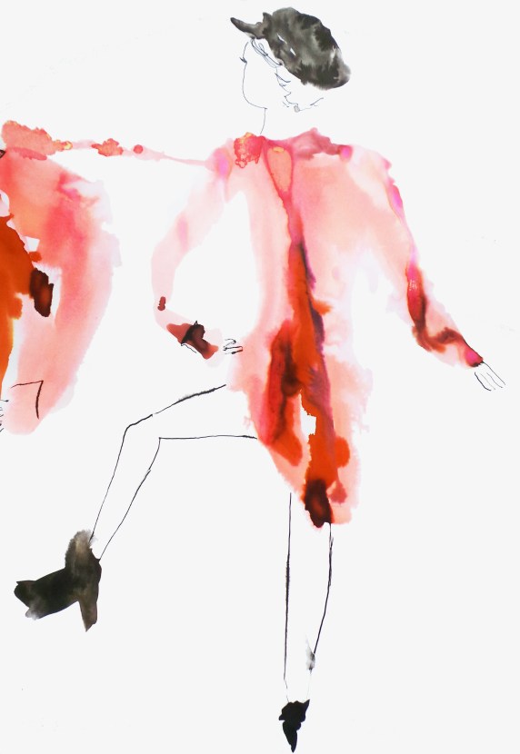 Expressive inks Part 2 Ms Bandit Wood Art 1