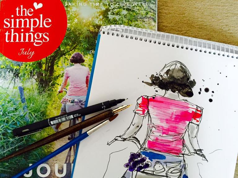 The Simple Things Magazine Cover - Ms Bandit Wood Art