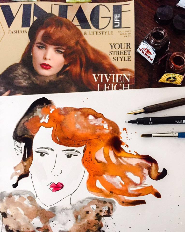 Vintage Life Magazine - Ms Bandit Wood Art