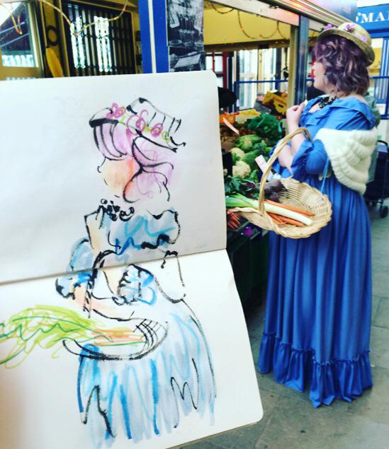 Illustration Of Chrissy by Andrea Joseph