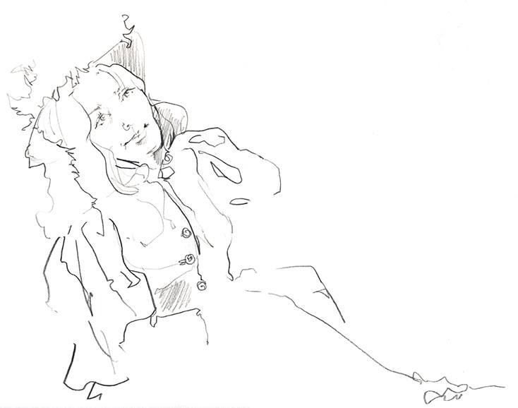 Illustration of Eleanor by Tracy Fennell Illustation