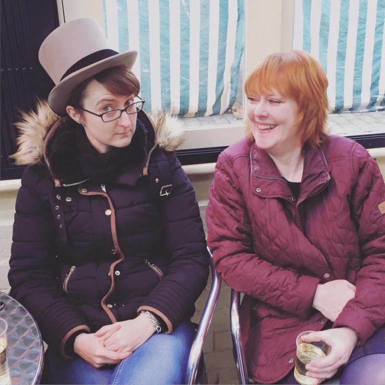 Michelle & Alison (my mum!)